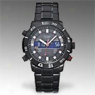 Citozen Mens Perpetual Calendar Black Watch