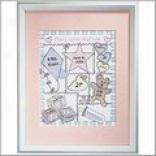Watercolor Birth Prints